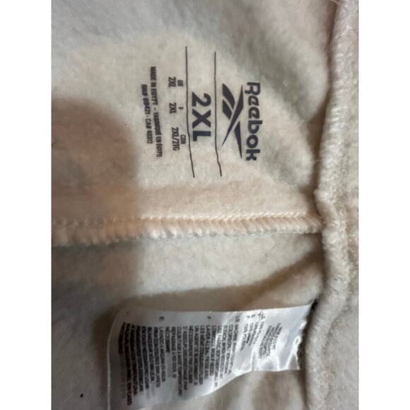 Reebok Terry Cloth Basketball Shorts White/Sage Green 2XL - Picture 7 of 8